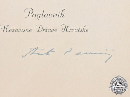 croatia,_independent_state._a1943_bravery_medal_award_nominee_list,_with_ante_pavelić_signature_c20877_mnc2774_1