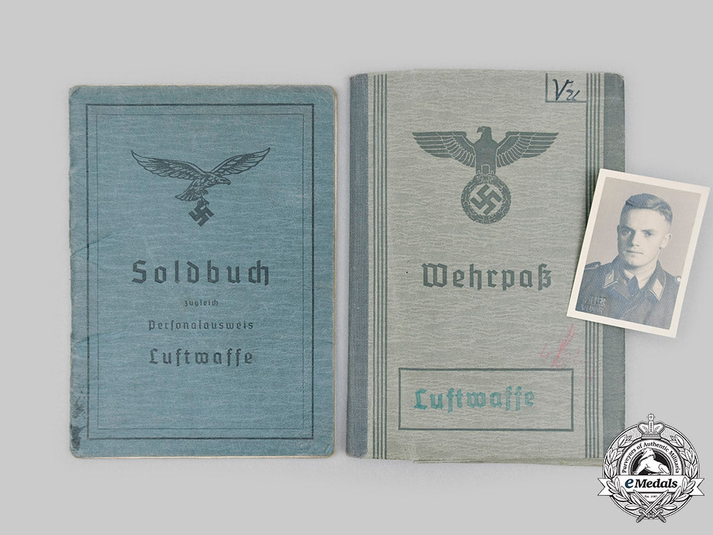 germany,_luftwaffe._a_soldbuch_and_wehrpaß_to_dr._manfred_vukits,_mia_over_england_c20890_mnc9899