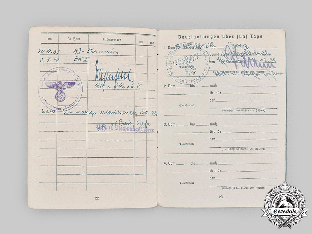 germany,_luftwaffe._a_soldbuch_and_wehrpaß_to_dr._manfred_vukits,_mia_over_england_c20897_mnc9916
