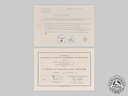 germany,_heer._a_lot_of_award_documents_to_leutnant_josef_kaiser,_tank_hunter_unit_c20916_mnc9890_1
