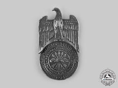 Spain, Fascist State. A National Service Medal Of Information And Research Of The Jons, No. 220, C.1930