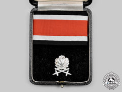 Germany, Federal Republic. A Set Of Oak Leaves With Swords To The Knight’s Cross Of The Iron Cross, 1957 Version, With Case