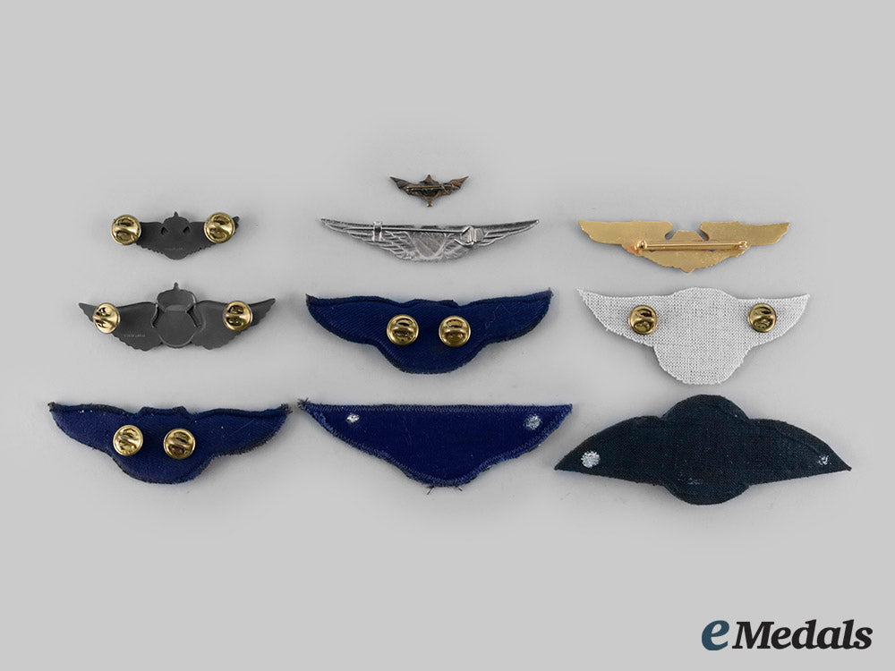 egypt,_israel,_oman,_saudi_arabia,_syria._lot_of_ten_middle_eastern_air_force_badges_c20_00006