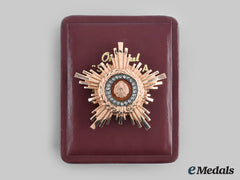 Romania, Republic. An Order Of The Star Of The People, Type Ii, Ii Class In Gold And Diamonds, C.1960