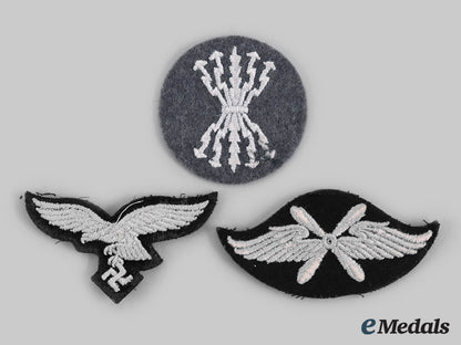 germany,_luftwaffe._a_lot_of_uniform_insignia_c20_00394_2
