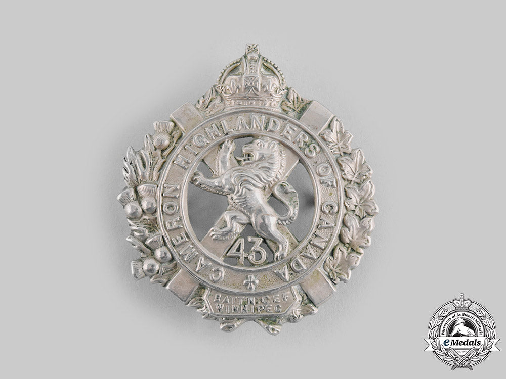 canada,_cef._a43_rd_infantry_battalion"_cameron_highlanders"_cap_badge_c20_00650_1