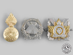 Canada. Three Ontario-Based Regiments Glengarry Badges