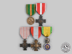 France, III Republic. A Lot Of Five Awards