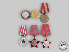 Albania, People's Republic. Six Awards & Decorations
