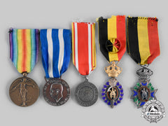 Belgium, Finland, Italy. Five Awards