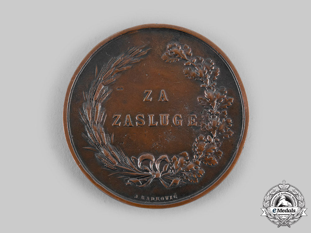 croatia,_kingdom._a_jubilee_economic_forestry_exhibition_at_zagreb_merit_medal1891_c20_00759_1