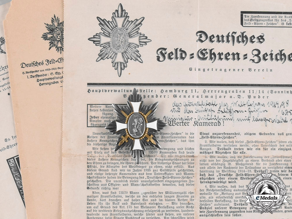 germany,_weimar._a_field_honour_badge_with_official_documentation_by_the_awarding_society_c20_00830_1
