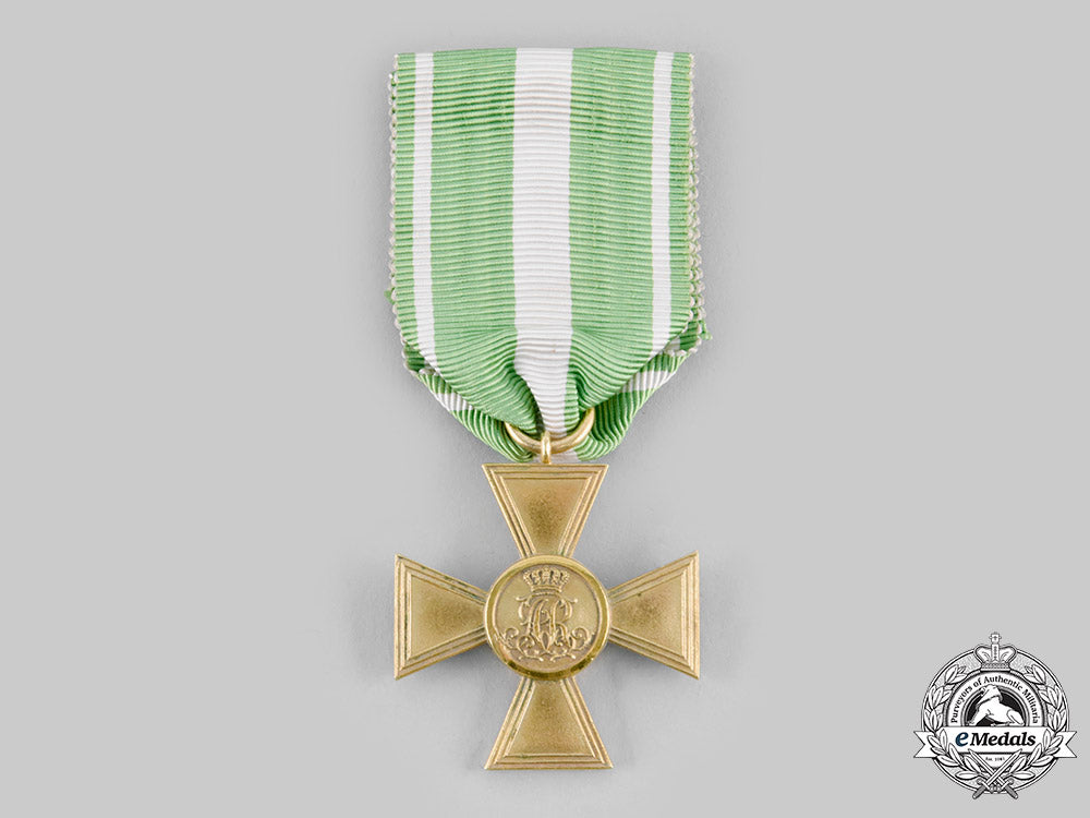 saxony,_kingdom._a25-_year_long_service_cross_with_certificate_and_accompanying_letter_to_major_bramsch_c20_00838