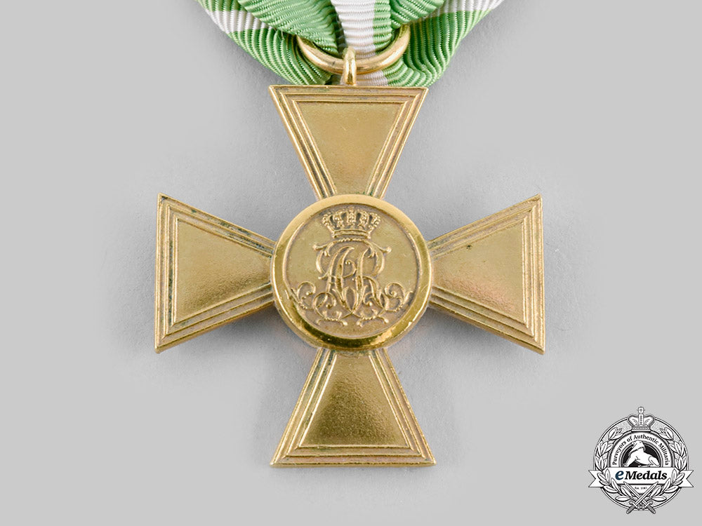 saxony,_kingdom._a25-_year_long_service_cross_with_certificate_and_accompanying_letter_to_major_bramsch_c20_00839