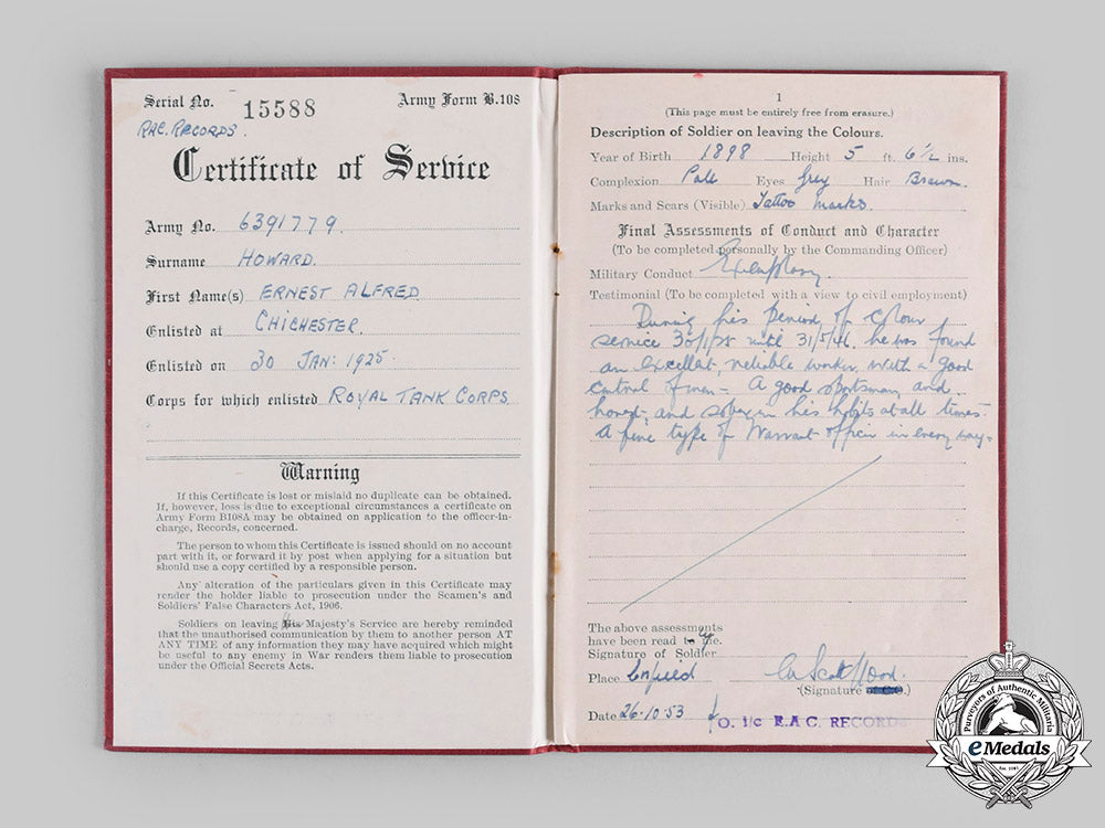 united_kingdom._a_lot_of_documents,_plaque_and_lighter_to_tanker_howard,_c.1945_c20_00850_1_1_1