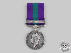 United Kingdom. General Service Medal 1918-1962, To A Member Of The Singapore Police