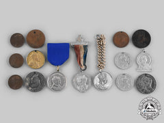 Canada, United Kingdom. A Lot Of Fifteen Royal Commemorative Medals
