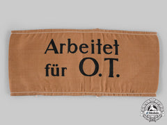 Germany, Ot. An Organisation Todt Worker’s Armband