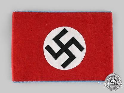 germany,_nsdap._a_political_leader_candidate’s_armband,_orts_level,_unpiped_version_c20_00962_1_1_1