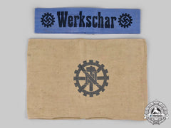 Germany, Third Reich. A Pair Of Labour Organization Sleeve Insignia