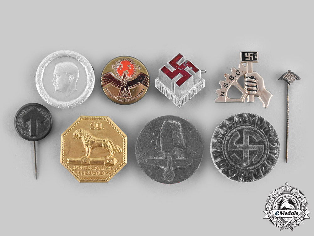 germany,_third_reich._a_lot_of_badges_and_stick_pins_c20_01050_1