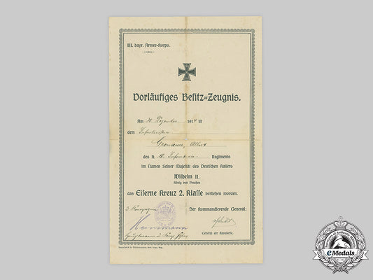 germany,_imperial._a1914_iron_cross_ii_class_document_to_private_albert_grondner_c20_01099_1