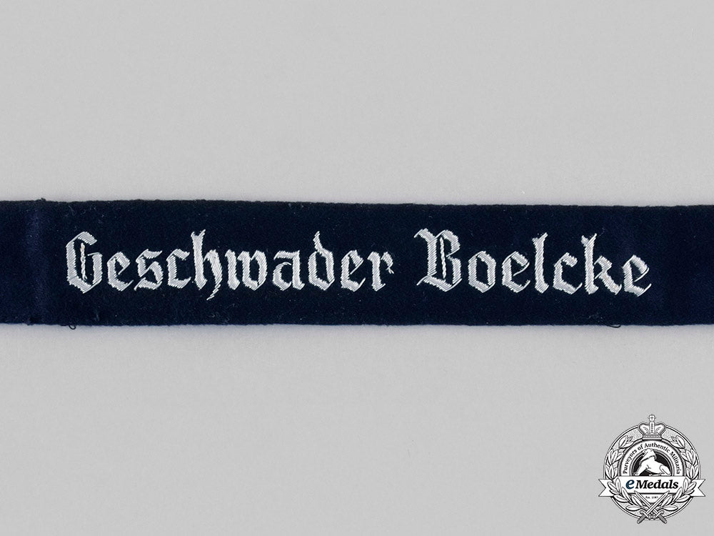 germany,_luftwaffe._a_kampfgeschwader27“_boelcke”_officer’s_cuff_title_c20_01149_1