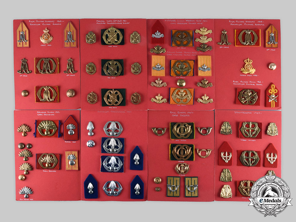 netherlands,_kingdom._lot_of81_army_insignia,_c.1947-2000_c20_01282