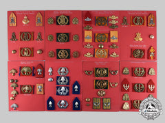 Netherlands, Kingdom. Lot Of 81 Army Insignia, C. 1947-2000