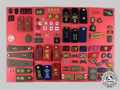 Netherlands, Kingdom. Lot Of 169 Armed Forces Insignia, C. 1865-1982
