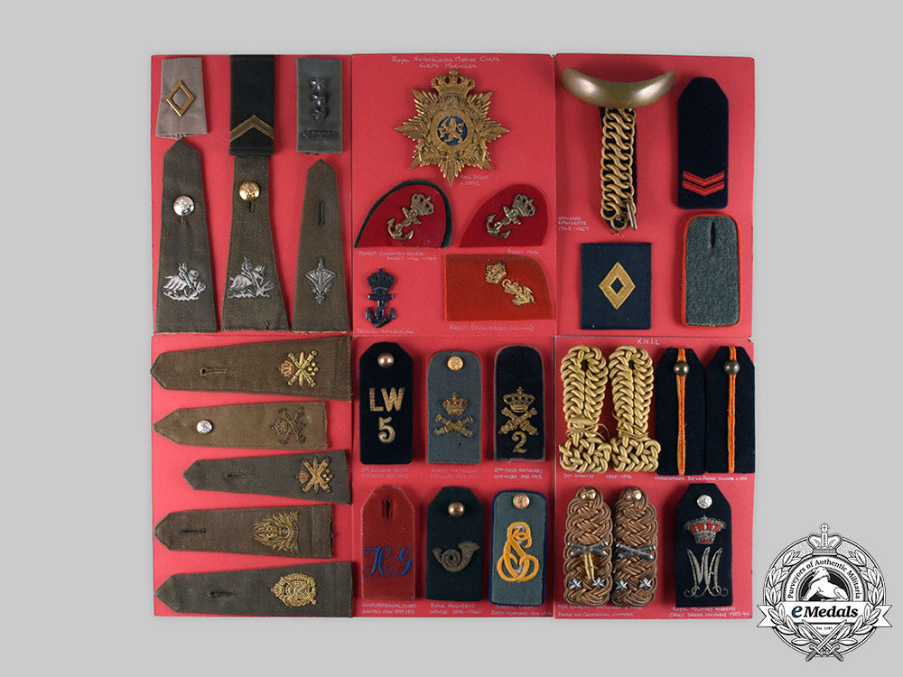 netherlands,_kingdom._lot_of169_armed_forces_insignia,_c.1865-1982_c20_01297