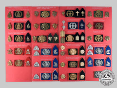 Netherlands, Kingdom. Lot Of 156 Army Insignia, C. 1900-1959