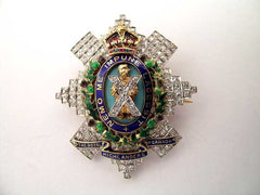 Royal Highlanders Of Canada Badge – In Diamonds!