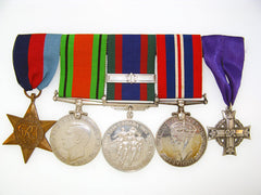 Wwii Memorial Cross Group Of Five