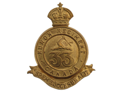 33_rd_huron_regiment_cap_badge,_c.1904._c6110001