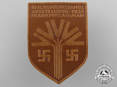A 1936 Reichsnährstand Exhibition Badge By E.o. Friedrich