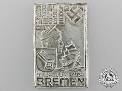 A 1934 Braune Hansa Messe Jewish Merchant/Goods Boycott Fair Badge