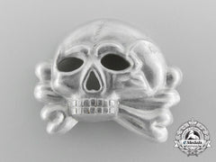 An Early Ss Skull Insignia; Danziger Skull