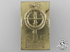 A Kraft Durch Freude Gau Halle-Merseburg Badge