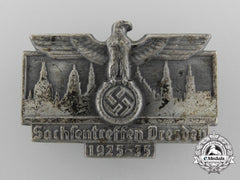 A 1925-1935 Saxony/Dresden Meeting Badge