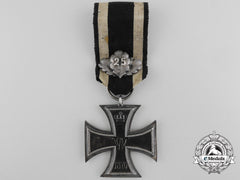 An 1870 Iron Cross Second Class With 25 Years Jubilee Spange