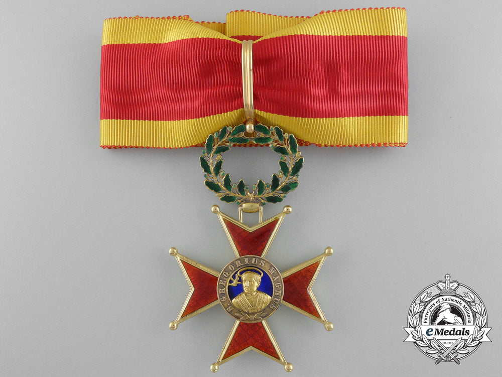 an_order_of_st._gregory;_commander's_cross_in_gold_c.1900_c_0818