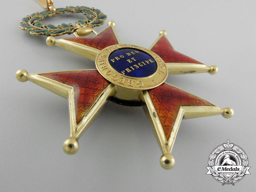 an_order_of_st._gregory;_commander's_cross_in_gold_c.1900_c_0826
