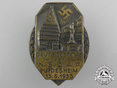 A 1933 Hildesheim Day Of The Nsdap