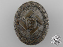 Germany, Nsdap. A Rare Gau Danzig Commemorative Badge 1939