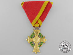 A Fine House Order Of Henry The Lion; Merit Cross First Class In Gold