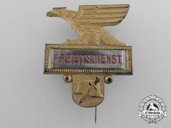 A Rad Reichsarbeitsdienst Badge