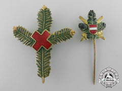Austria, Imperial. Two Patriotic Badges 1914-15-16