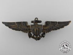 United States. A Naval Aviation Pilot Badge By The H & H Hilborn Company, C.1918