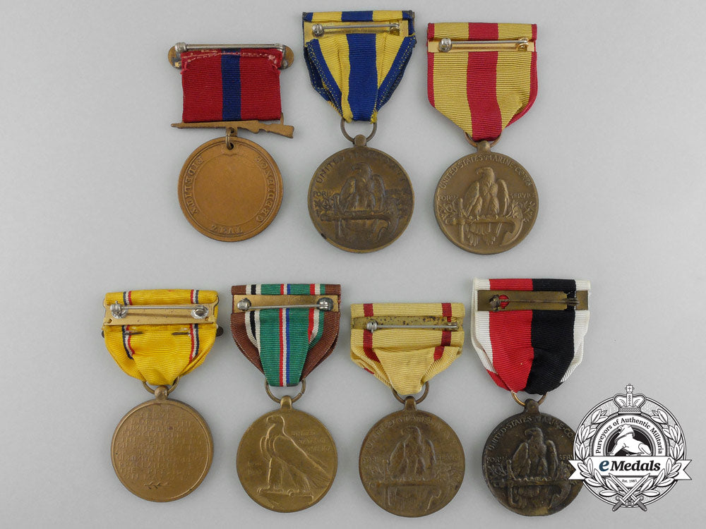 seven_second_war_period_american_campaign_medals_c_1388